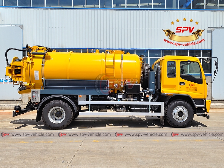 8,000 Litres Combined Vacuum Jet ISUZU - RS1 8,000 Litres Combined Vacuum Jet ISUZU - RS1